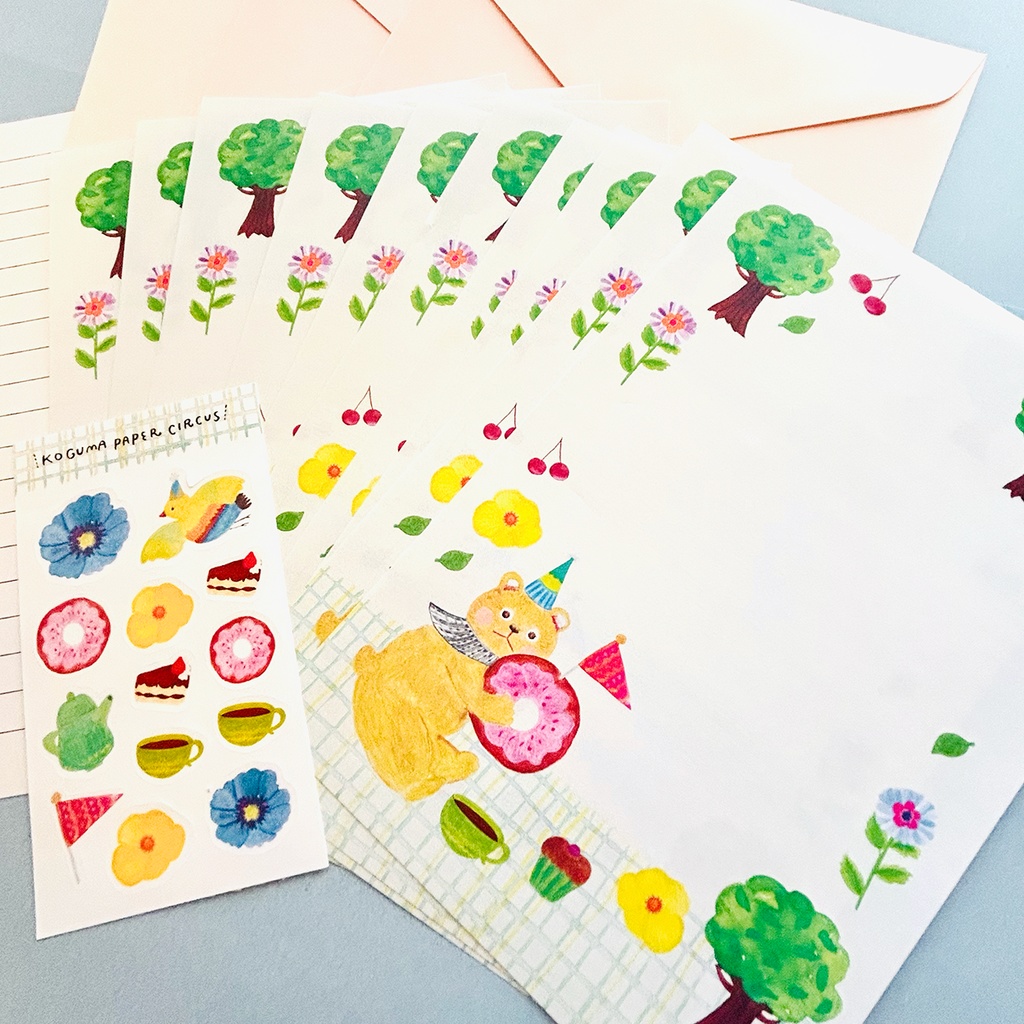 【レターセット】森のおやつ会