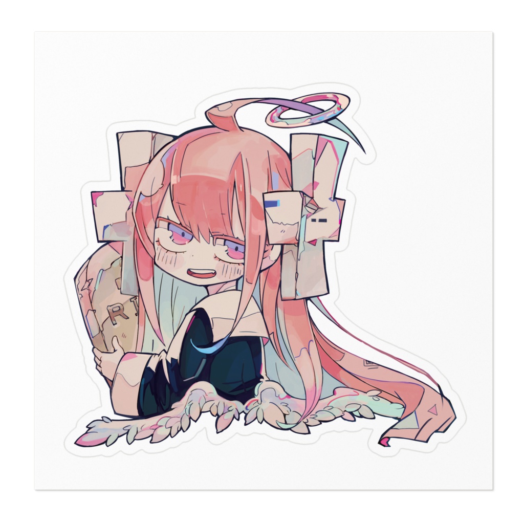 てん死ちゃんシール