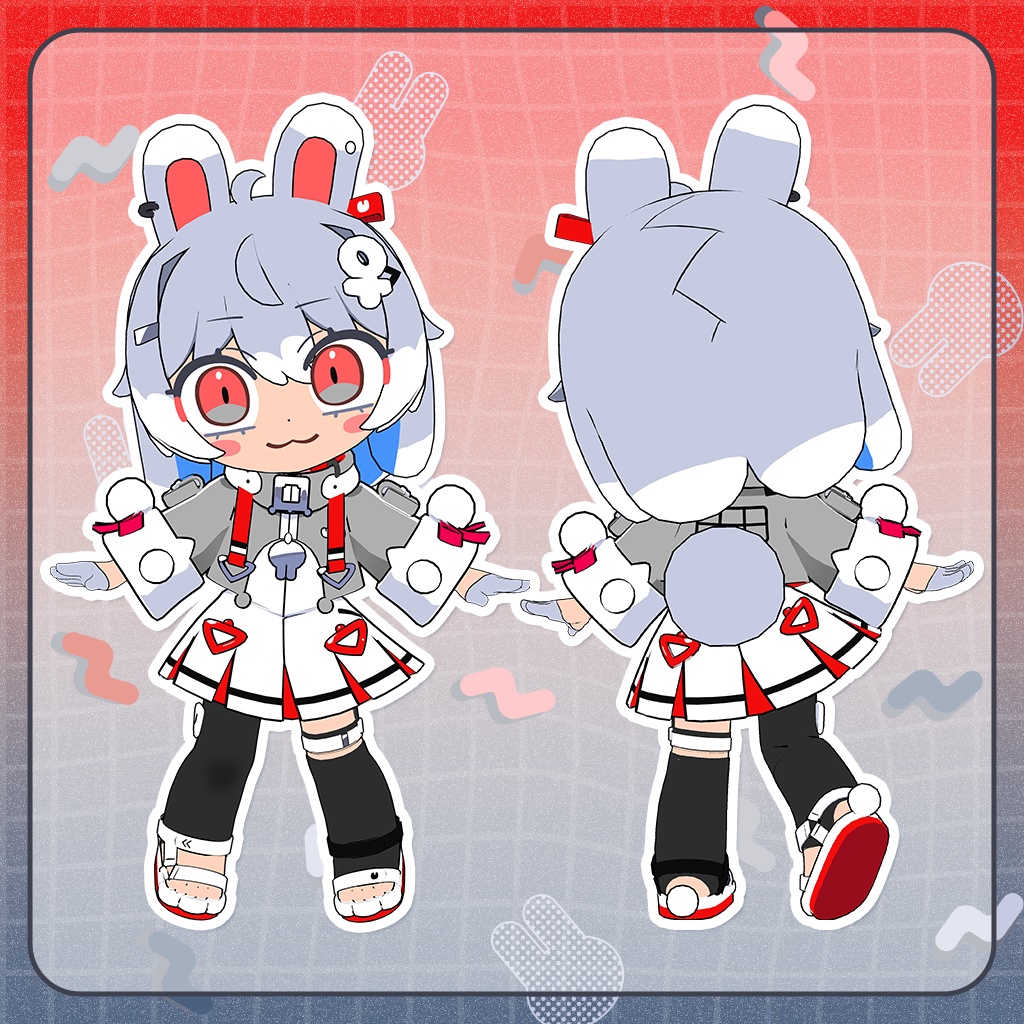 オリジナル3Dモデル『ポルタラビィ Porta Rabby』