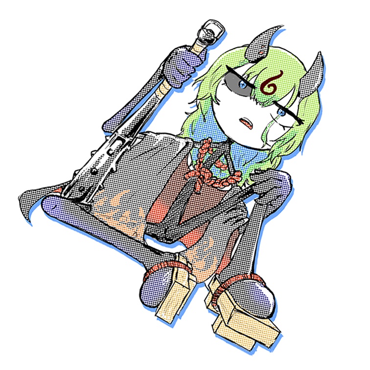 鬼っ子　アクリルキーホルダー