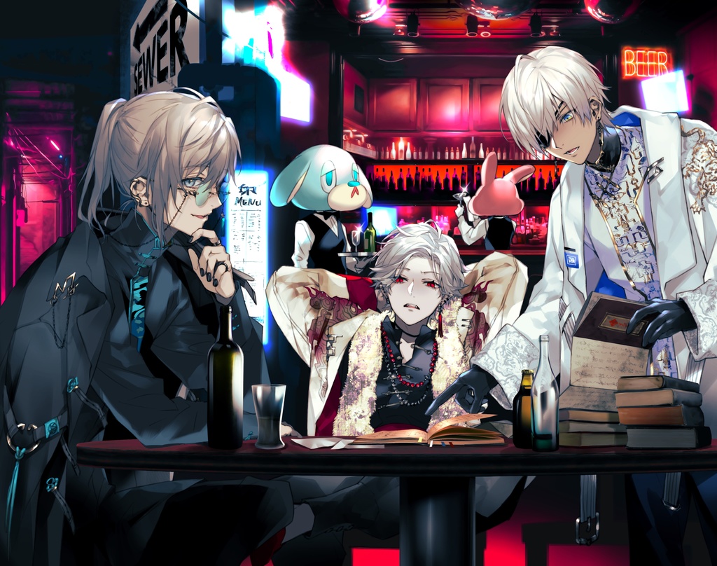 【6/30 20時再販】 ChroNoiRイラスト本「U」※非公式