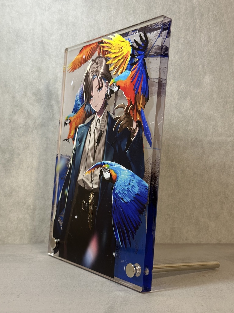 【8/17 22時再販】ChroNoiRアクリルパネル 叶/葛葉(非公式)