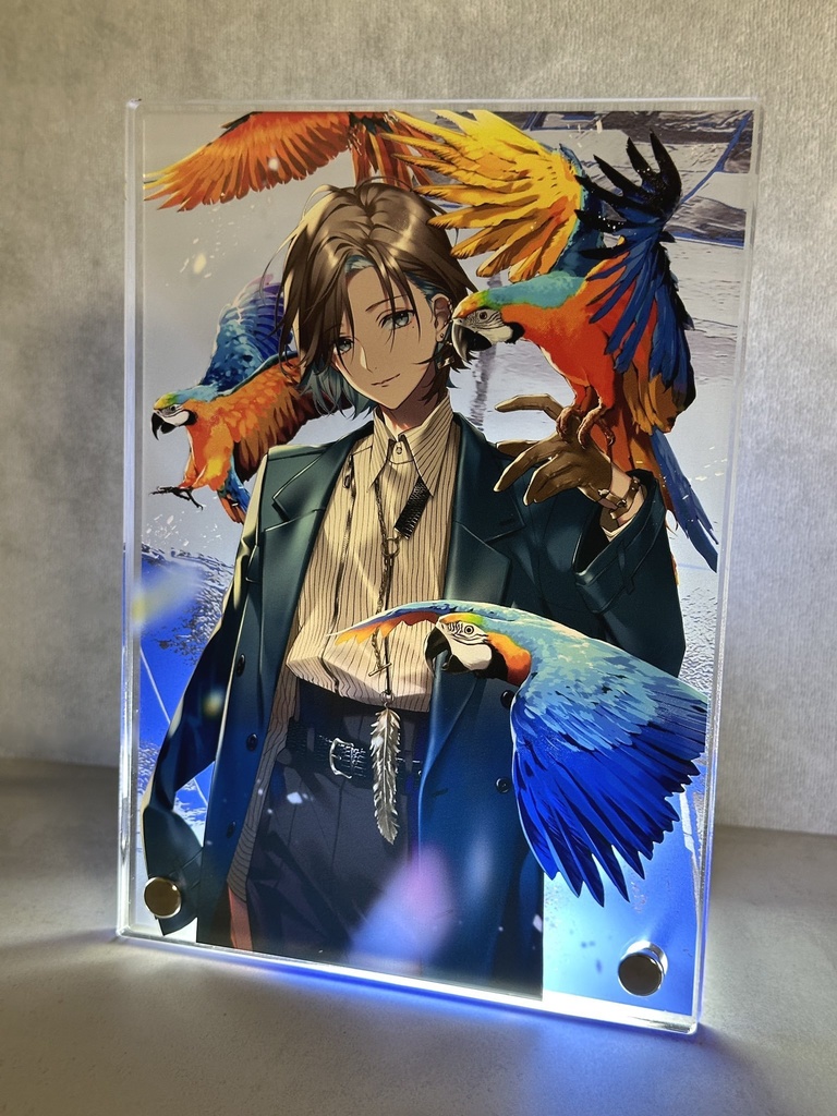 【8/17 22時再販】ChroNoiRアクリルパネル 叶/葛葉(非公式)