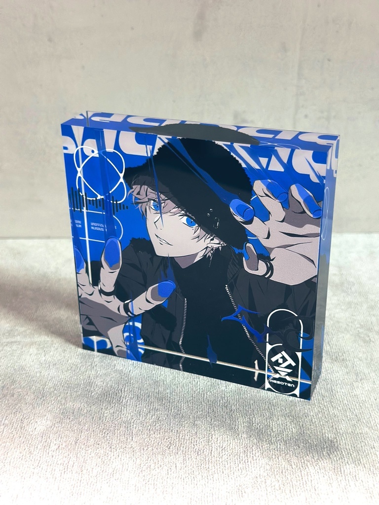 【8/2 21時再販】アクリルブロック3種(葛葉/叶/ChroNoiR)非公式グッズ