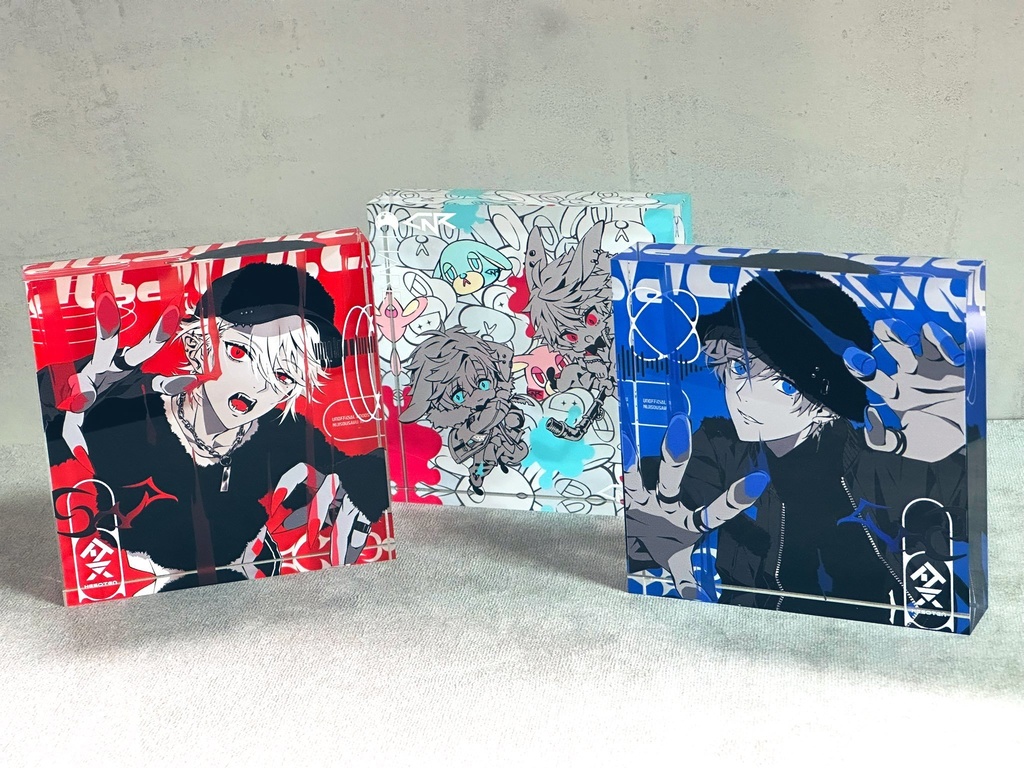 アクリルブロック3種（葛葉/叶/ChroNoiR）非公式グッズ