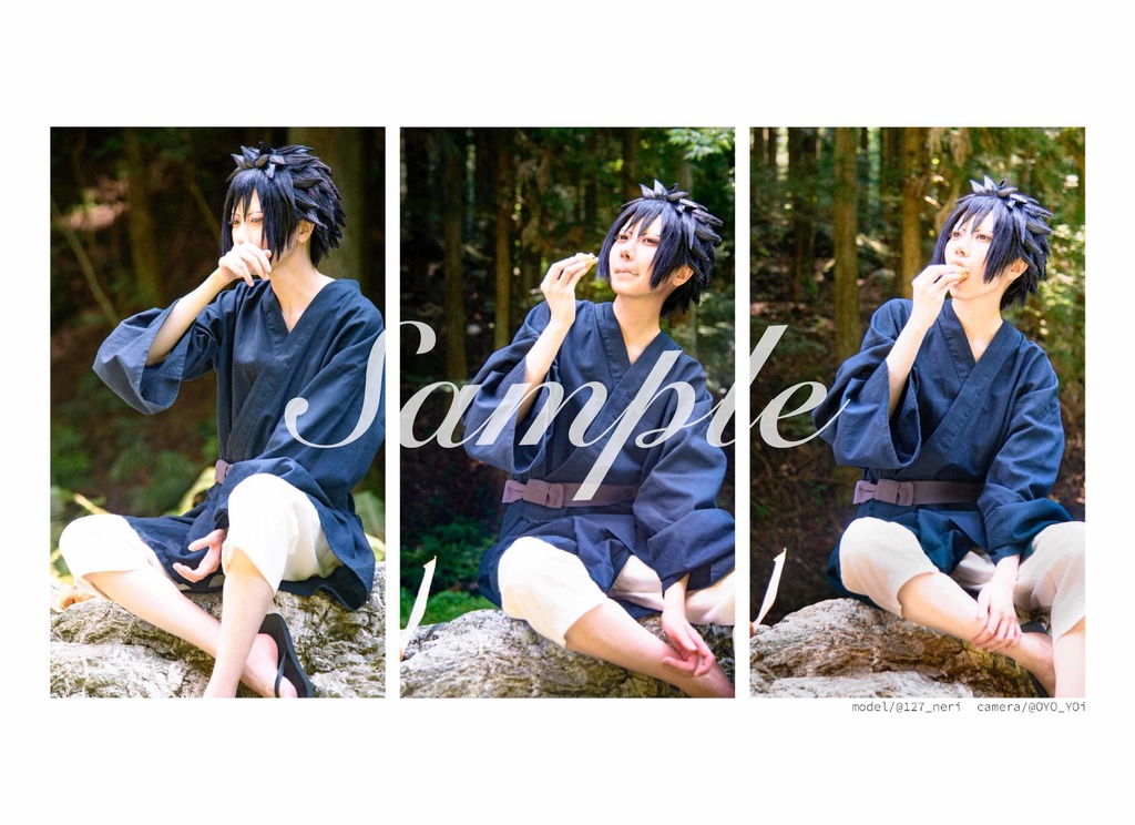 【NARUTOコスプレ写真集/うちはマダラ】まばたきひとつでさえ、上手く出来やしない