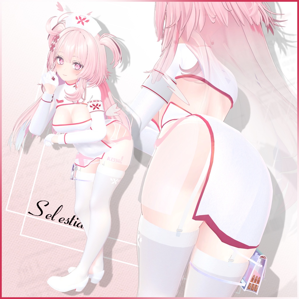 【6アバター対応】ナース·エンジェル (Nurse Angel)