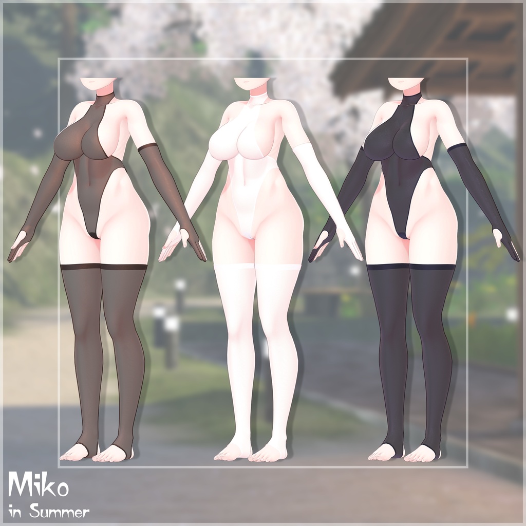 【10アバター対応】サマ·ミコ