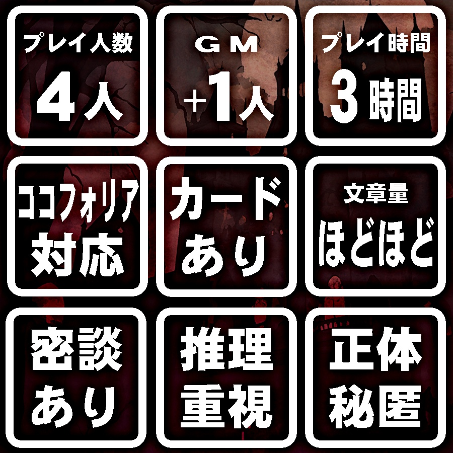 マーダーミステリー『魔女達のワルプルギス』