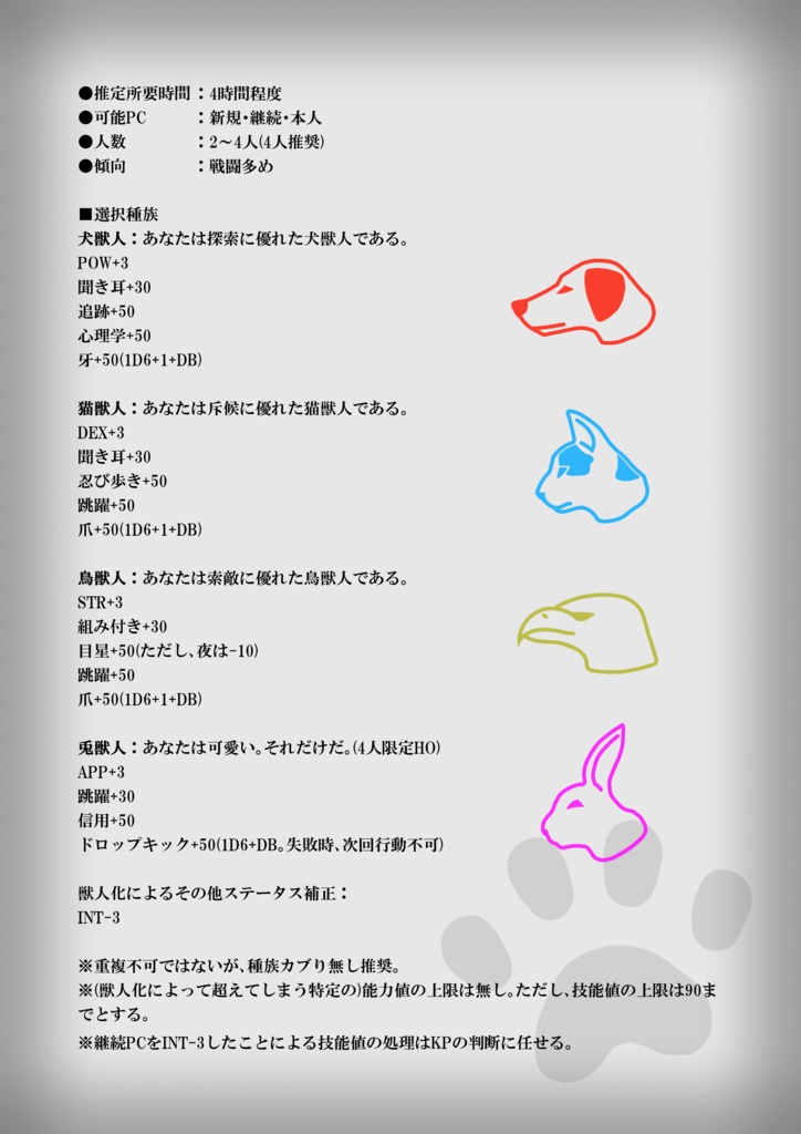 【CoCシナリオ】異界からの来訪者