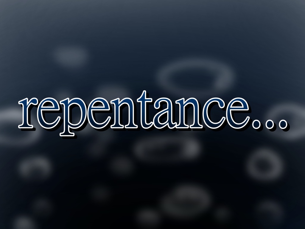 【TRPGシナリオ】repentance…