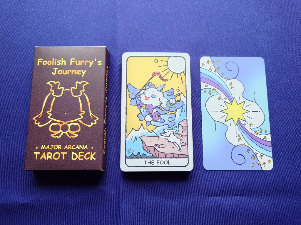 『オロカモノケモノの旅』 大アルカナ タロットデッキ（おまけステッカー・ミニタロット付）