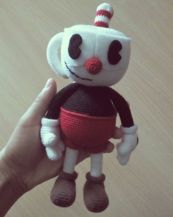 Cuphead pattern amigurumi / あみぐるみ