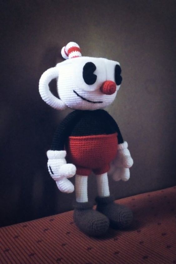 Cuphead pattern amigurumi / あみぐるみ