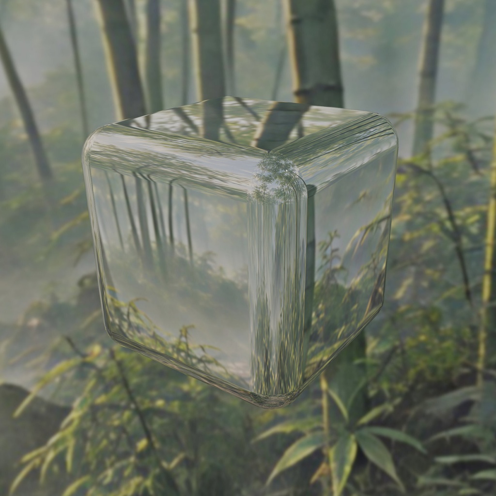『竹藪』和素材EXR天球 - bamboo forest