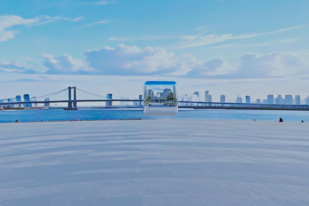 『みなと公園』和素材EXR天球 - harbor view