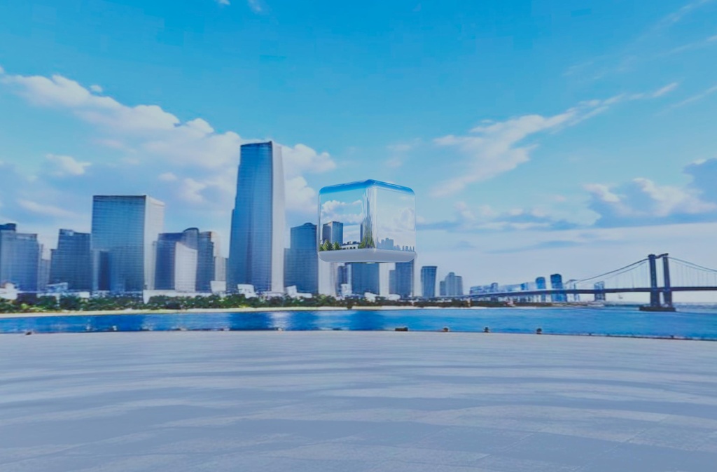『みなと公園』和素材EXR天球 - harbor view