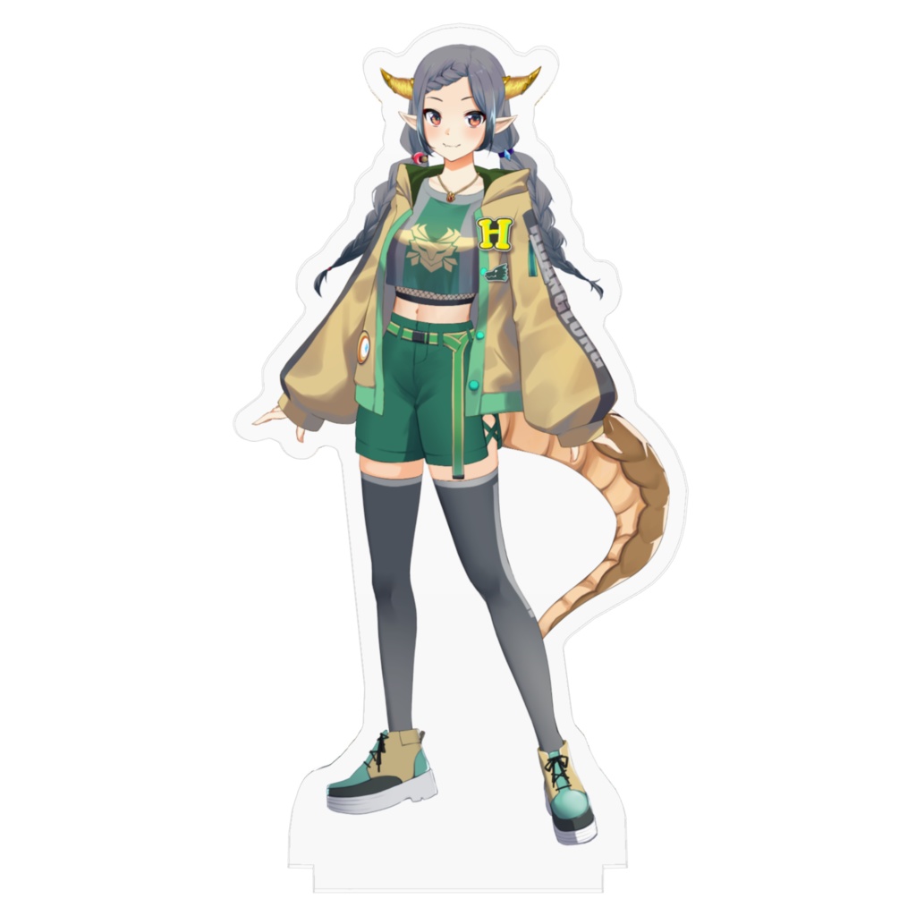 ふぁんろんアクリルスタンド -新衣装 フードなしver.-