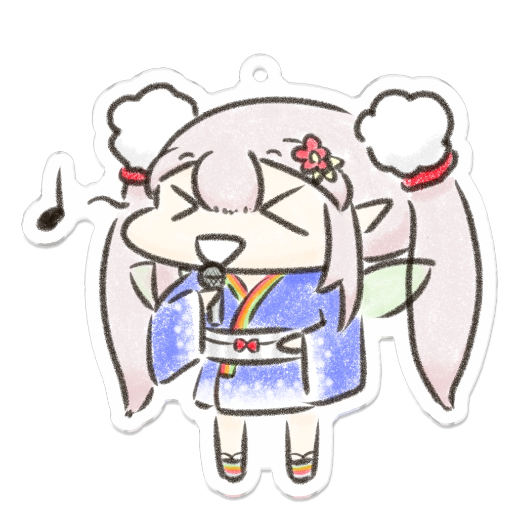 アクリルキーホルダー(エルフのえる)