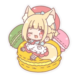 もぐもぐステッカー