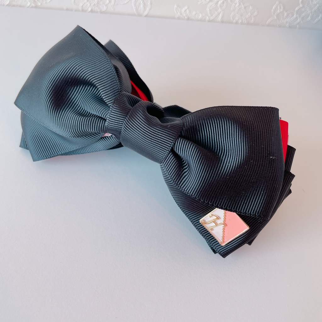 【DC/コナン】K学組イニシャルチャーム付きバナナクリップ Ver.Black