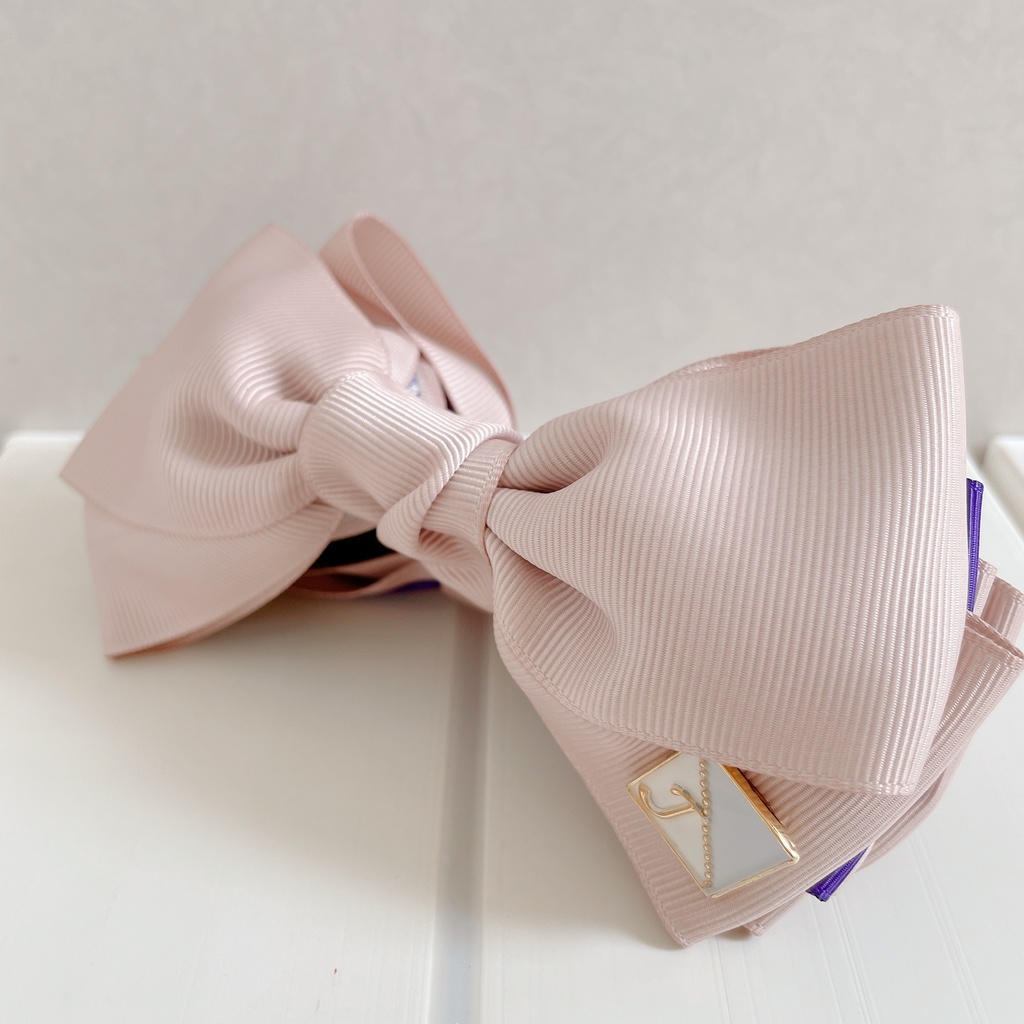 【DC/コナン】K学組イニシャルチャーム付きバナナクリップ Ver.Beige