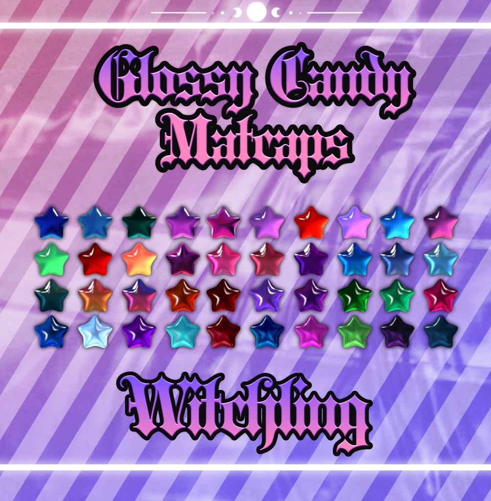 Glossy Candy Matcap Pack