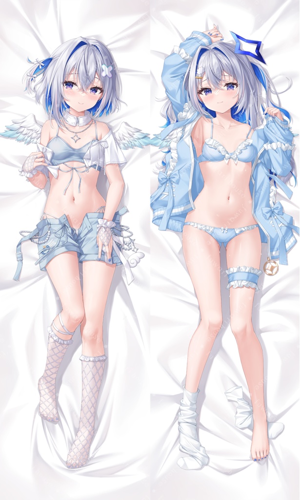 かなたそ 全年齢版 抱き枕カバー《紫月瑠璃》