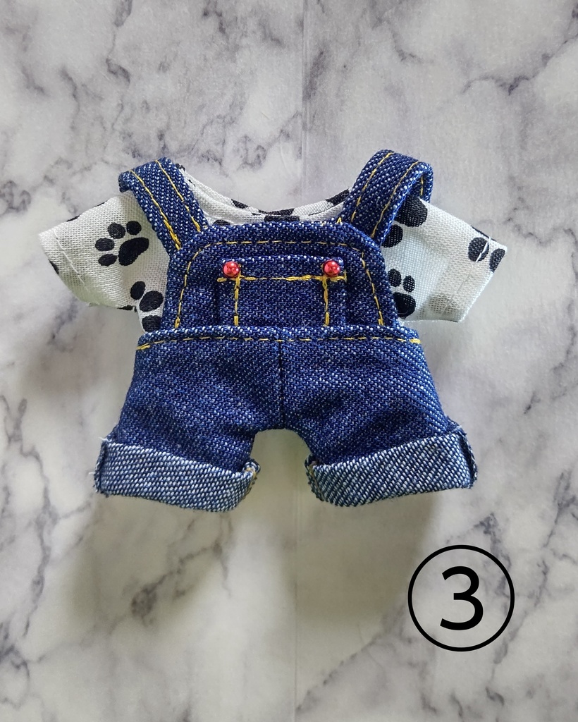 ぬい服 サロペット