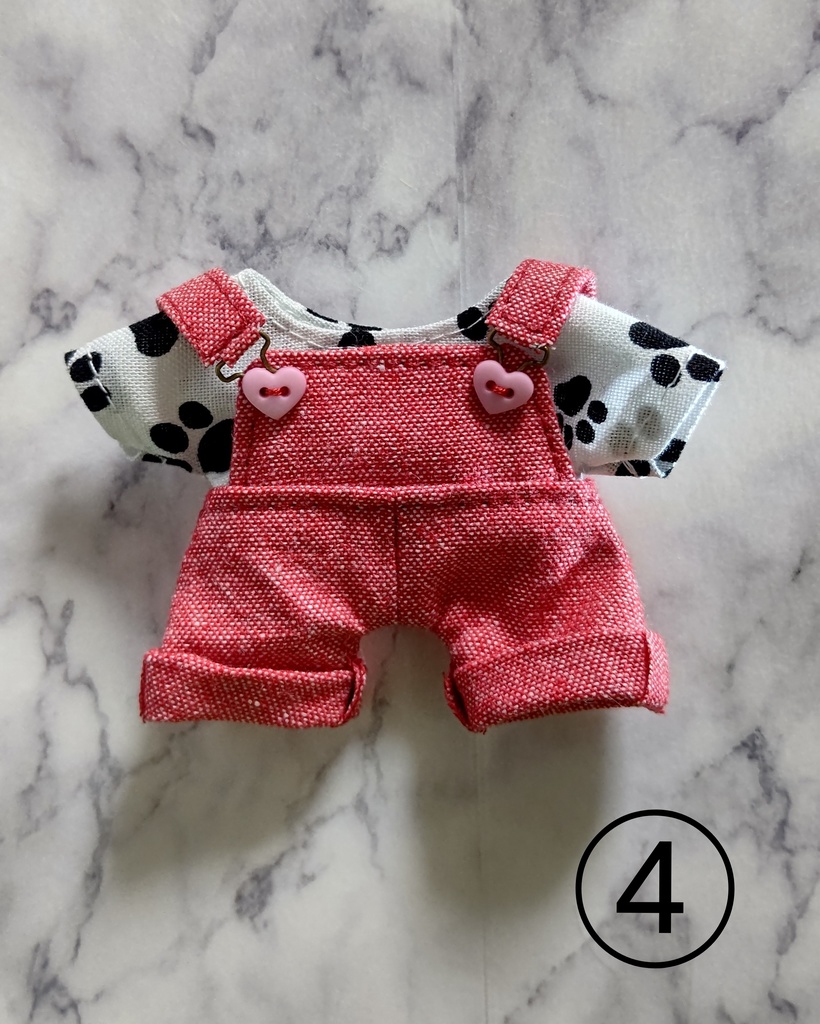 ぬい服 サロペット