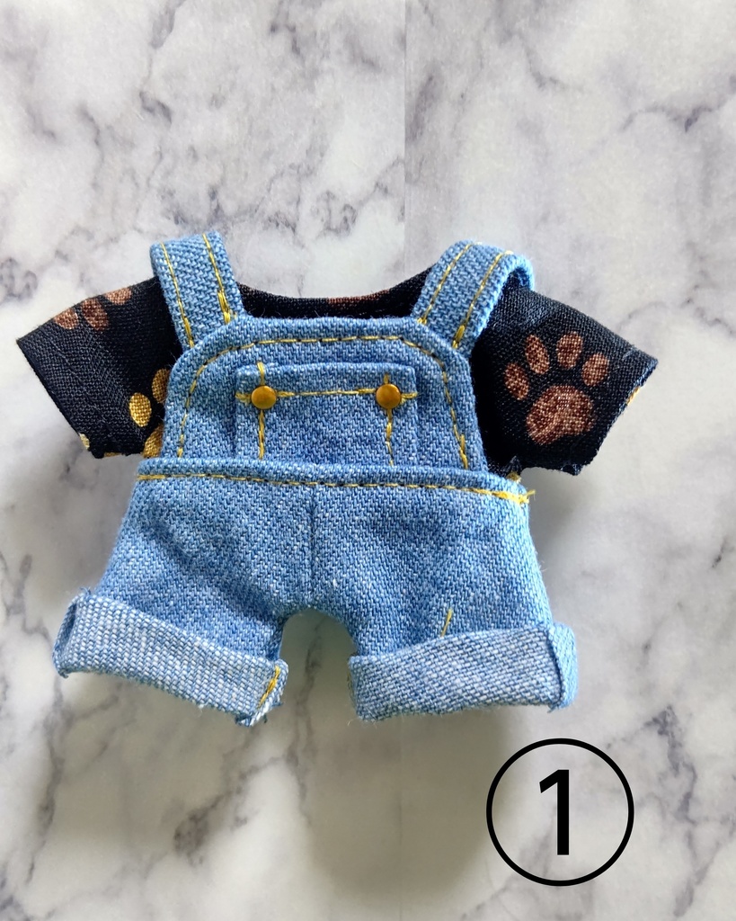 ぬい服 サロペット