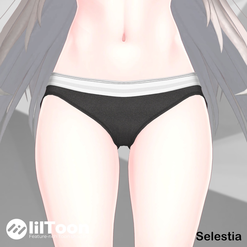 【3アバター対応】 濡れるパンティー