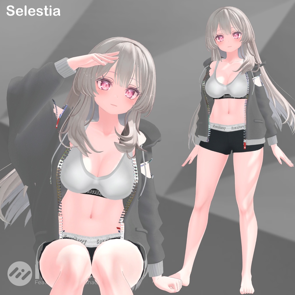 【3アバター対応】 CoCo Hoodie