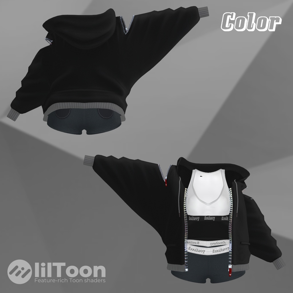 【3アバター対応】 CoCo Hoodie