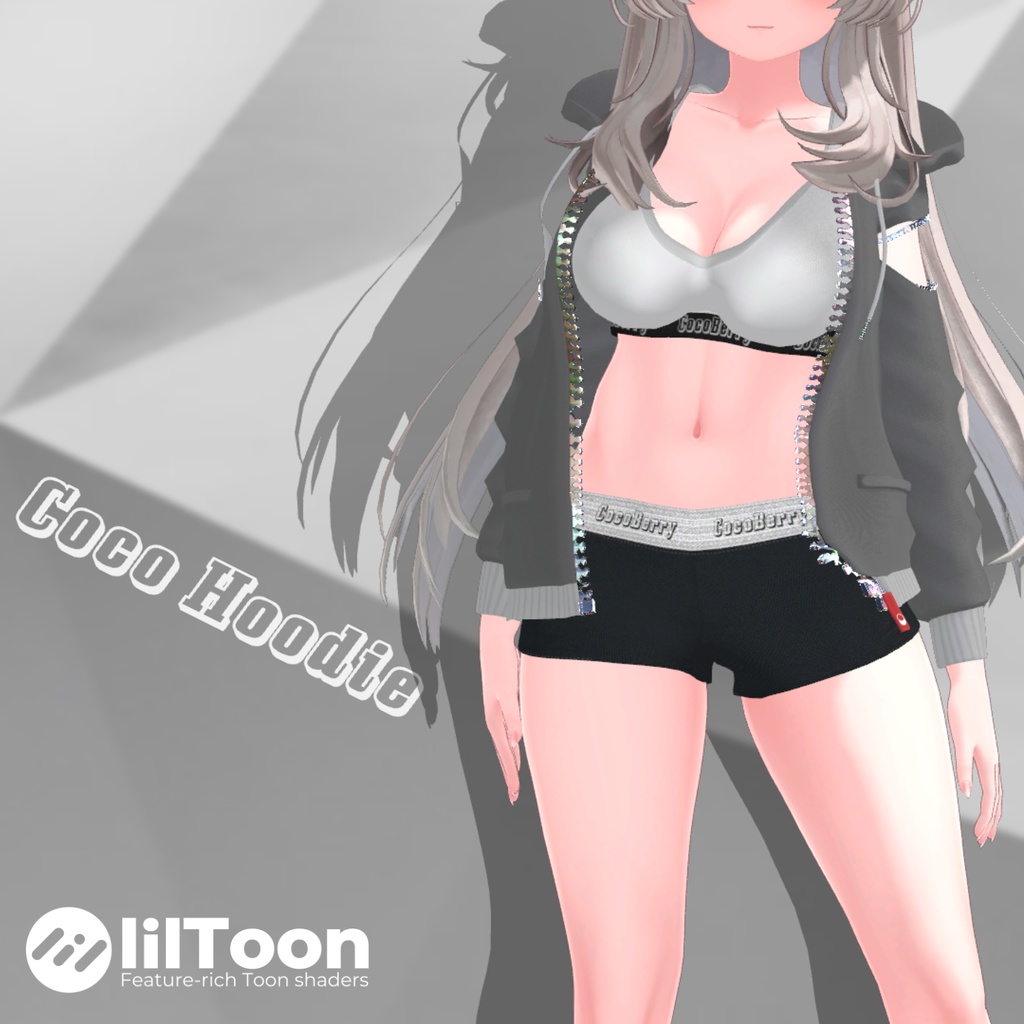 【3アバター対応】 CoCo Hoodie
