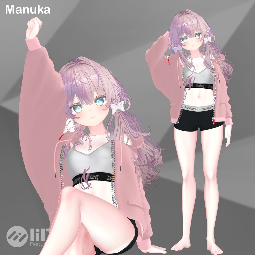 【3アバター対応】 CoCo Hoodie