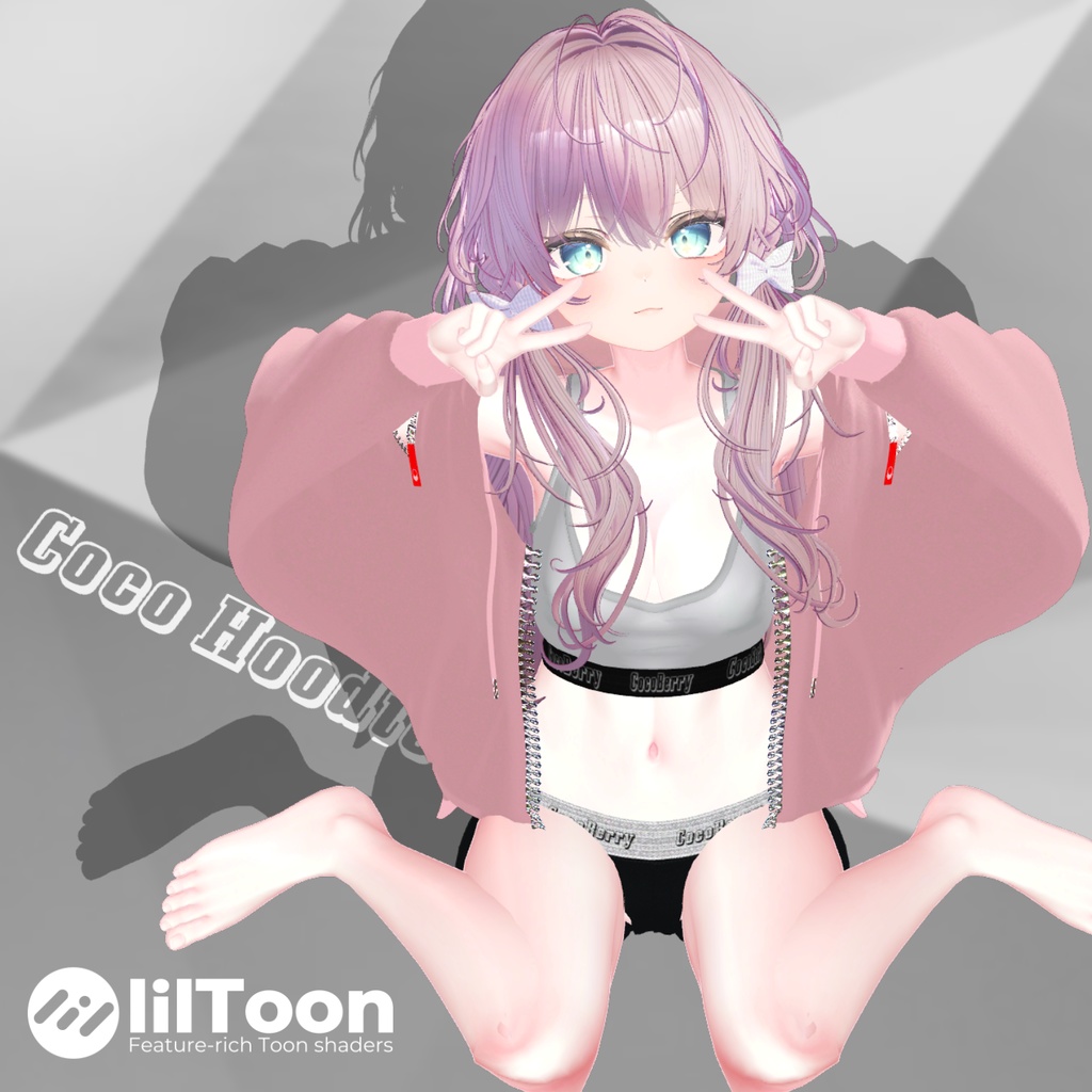 【3アバター対応】 CoCo Hoodie