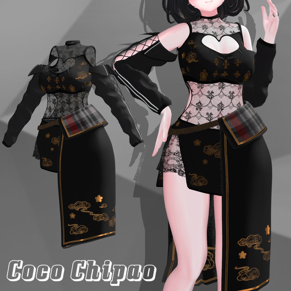 [50% Sale ~ 11.30]【Moe対応】 CoCo Chipao