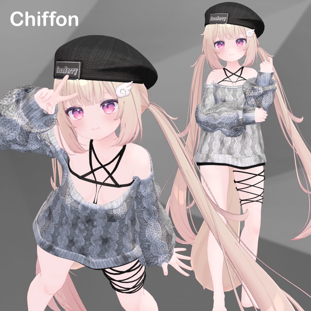 【6アバター対応】 Coco Knit