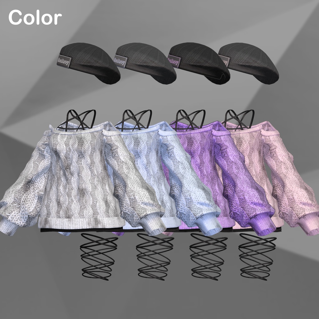 【6アバター対応】 Coco Knit