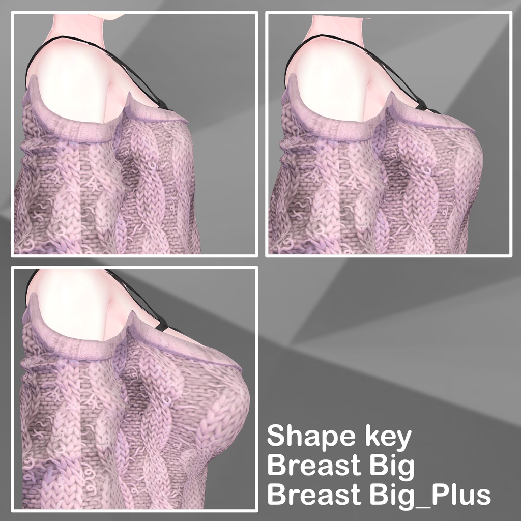 【6アバター対応】 Coco Knit