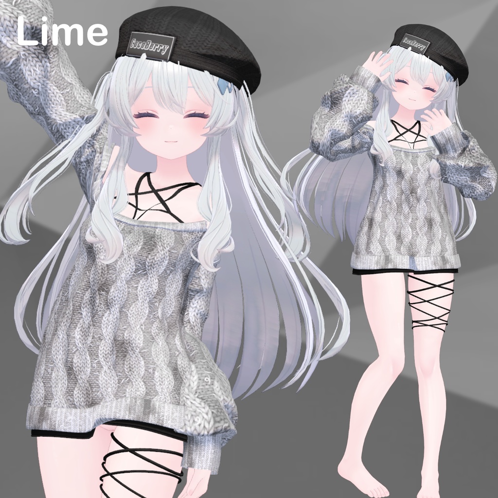 【6アバター対応】 Coco Knit