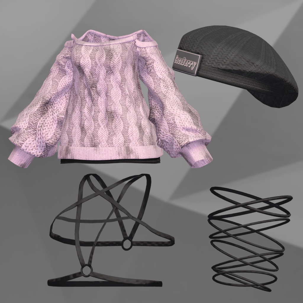 【6アバター対応】 Coco Knit