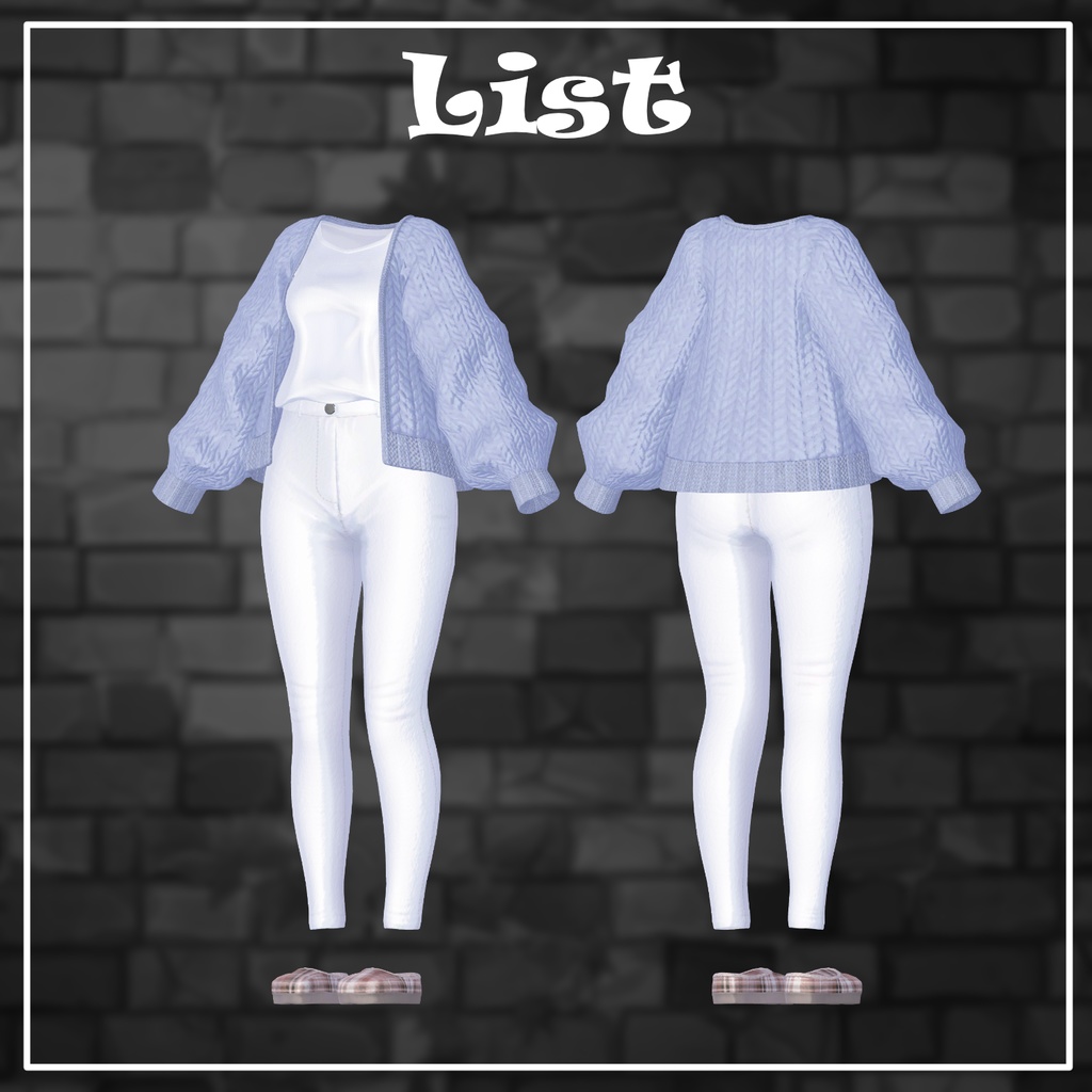 Daily Knit 【5アバター対応】