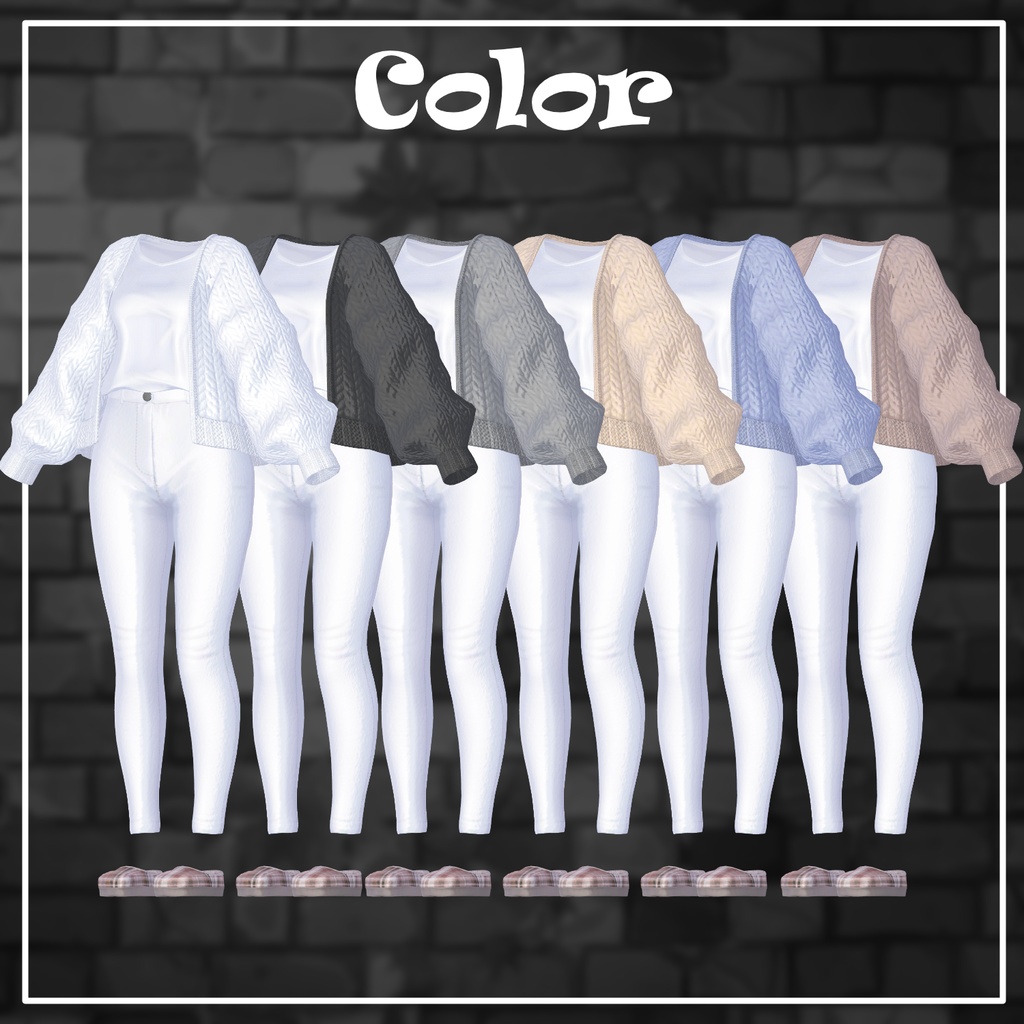 Daily Knit 【5アバター対応】