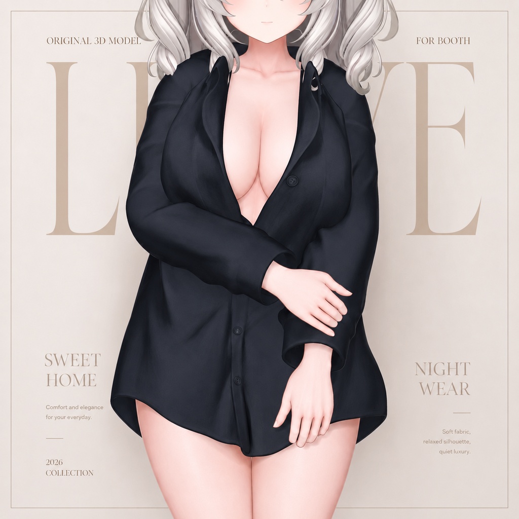 【11アバター対応】 Night Wear