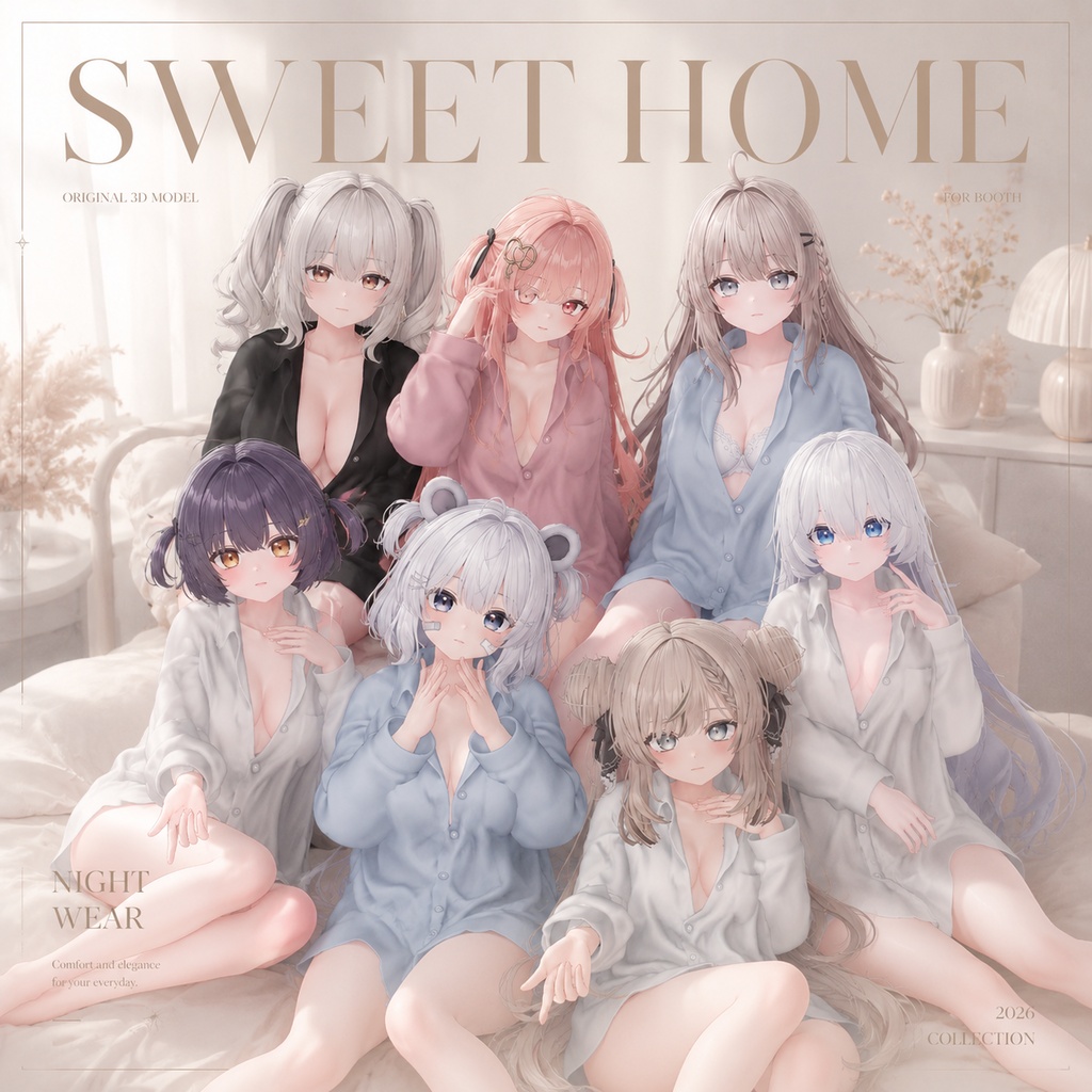 【11アバター対応】 Night Wear