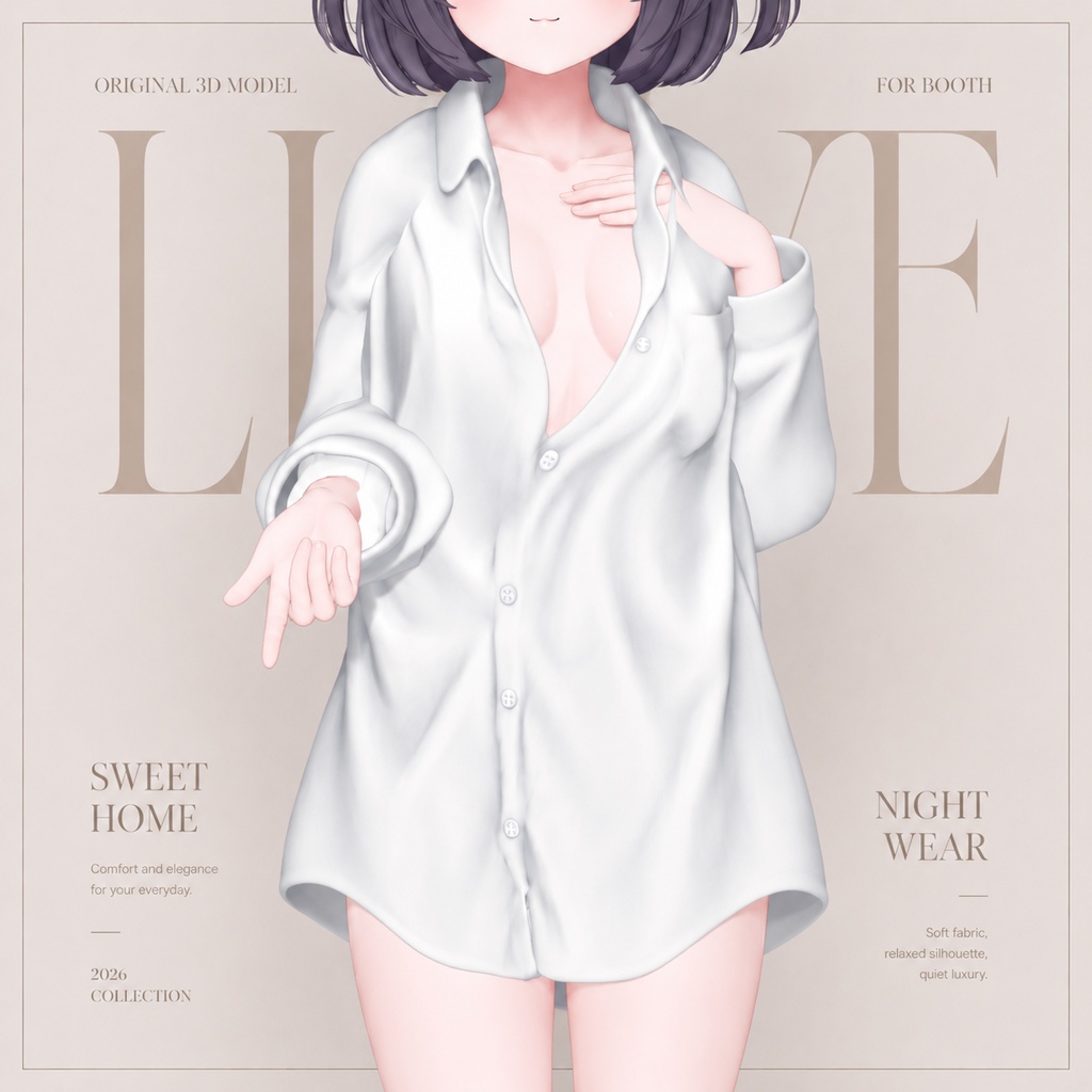 【11アバター対応】 Night Wear