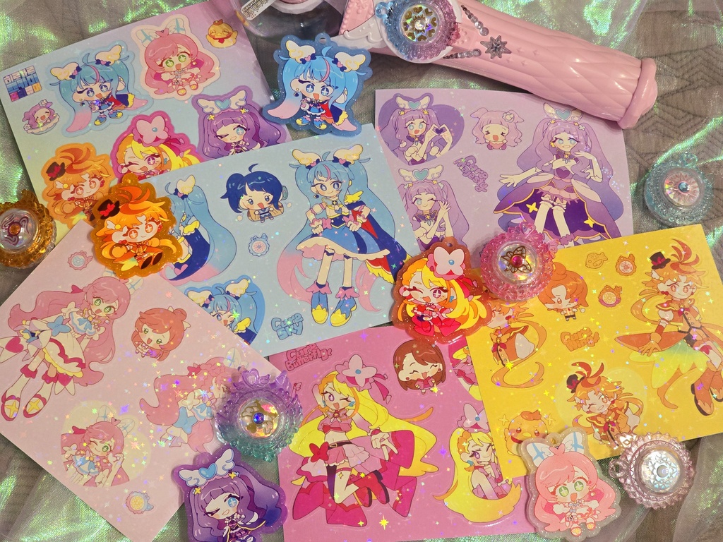 ひろプリ & わんぷり シール