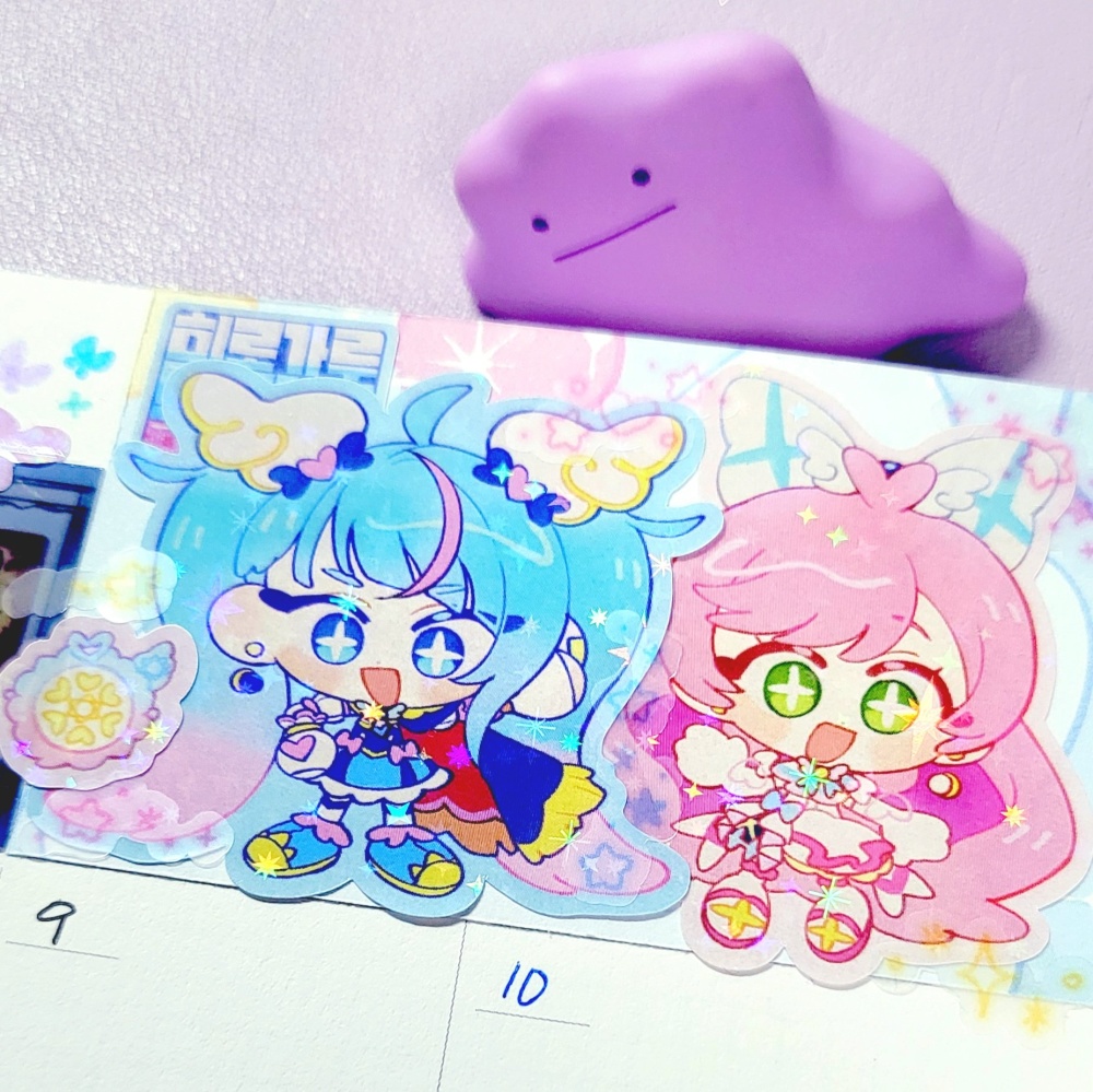 ひろプリ & わんぷり シール